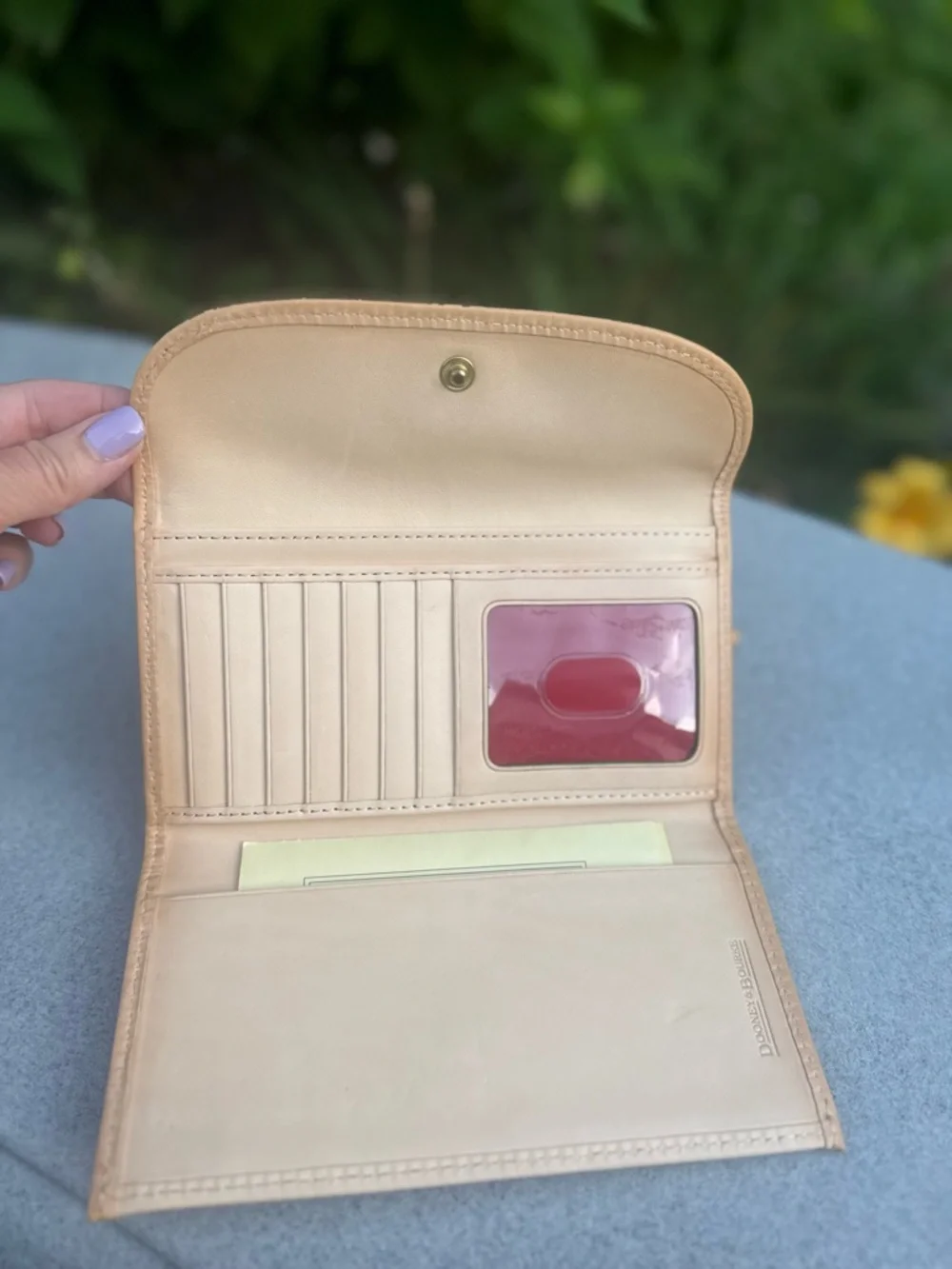 Dooney & Bourke NWT Rare Hydrangea Continental Clutch Wallet